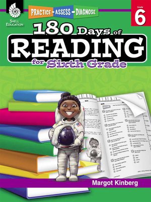 cover image of 180 Days of Reading for Sixth Grade: Practice, Assess, Diagnose